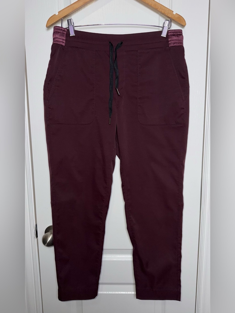 Lululemon &go Take You There Trouser Burgundy Size 10 - Picture 3 of 5